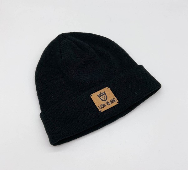 Discrètement Beanie Schwarz