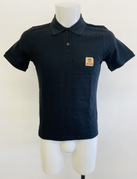 Discrétement Polo Women Schwarz