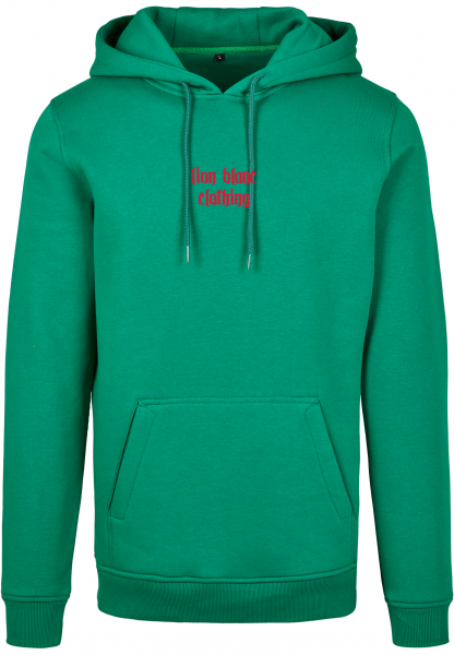 Unisex Green Hoodie // Rose Garden